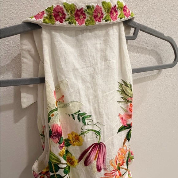 HEMANT & NANDITA floral belted dress - Picture 5 of 9